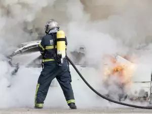 Герой! Куче спаси стопанина си от пожар