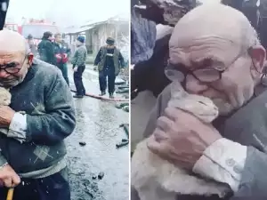 Старец от Турция загуби дома си при пожар, но спаси най-ценното си