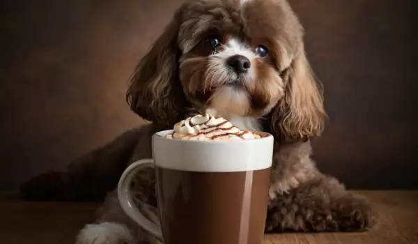 Опасно ли е кучето да пие горещ шоколад