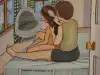 Безценно! 13 рисунки, показващи най-милите моменти на всяка двойка