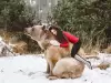 Фотосесията на гимнастичка и мечка взриви мрежата