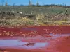 Библейско пророчество се сбъдна! Река в Русия стана кървавочервена